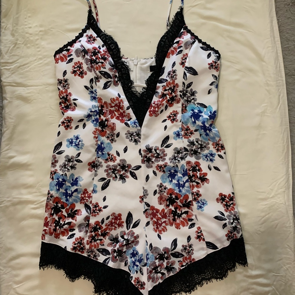 Silk Sexy Romper